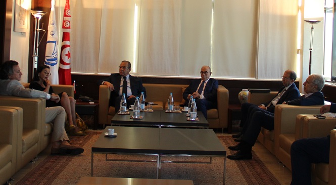 سمير ماجول  يستقبل رئيسة مجلس الغرف المشتركة